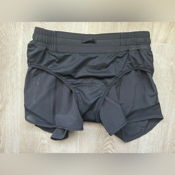 Lululemon Hotty Hot Low-Rise Lined Short 4” Orange Theory OTF - Picture 3 of 4